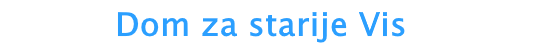 LOGO4 Dom za starije osobe Vis